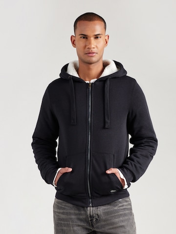 BLEND Zip-Up Hoodie 'BHFERA' in Black: front