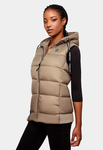 NAVAHOO Bodywarmer 'Kassidy' in Bruin: voorkant