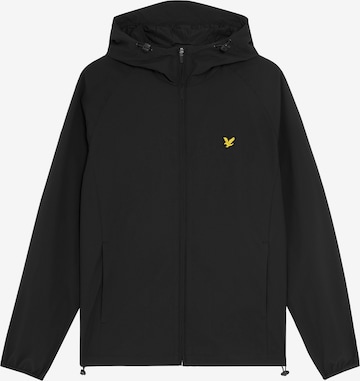 Veste mi-saison Lyle & Scott en noir : devant