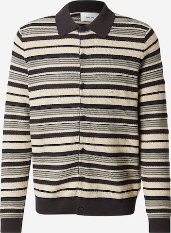 NN07Kardigan 'Nolan' - smeđa boja: prednji dio