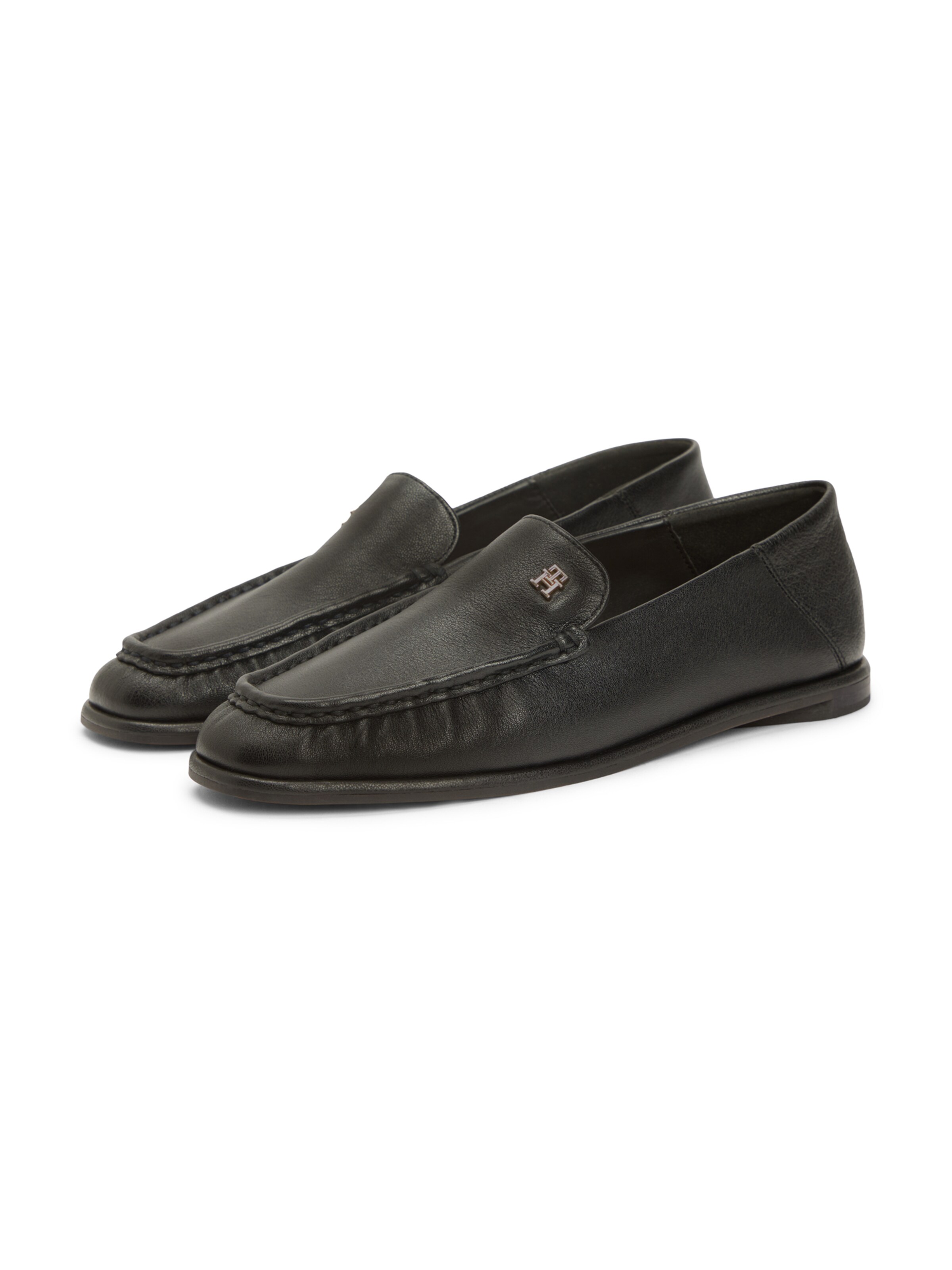 TOMMY HILFIGER Slipper in Schwarz