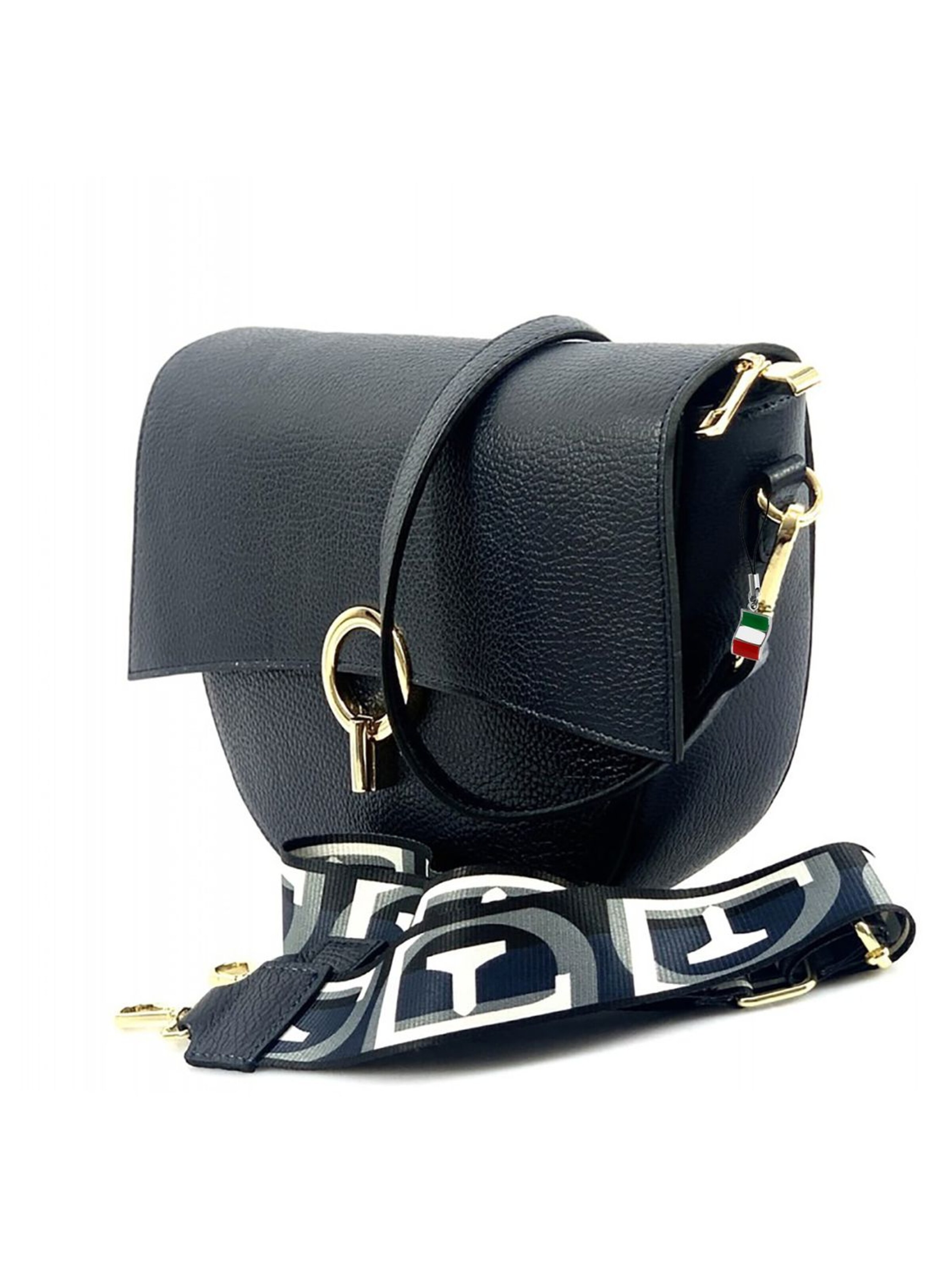 Sac bandoulière Florence en noir