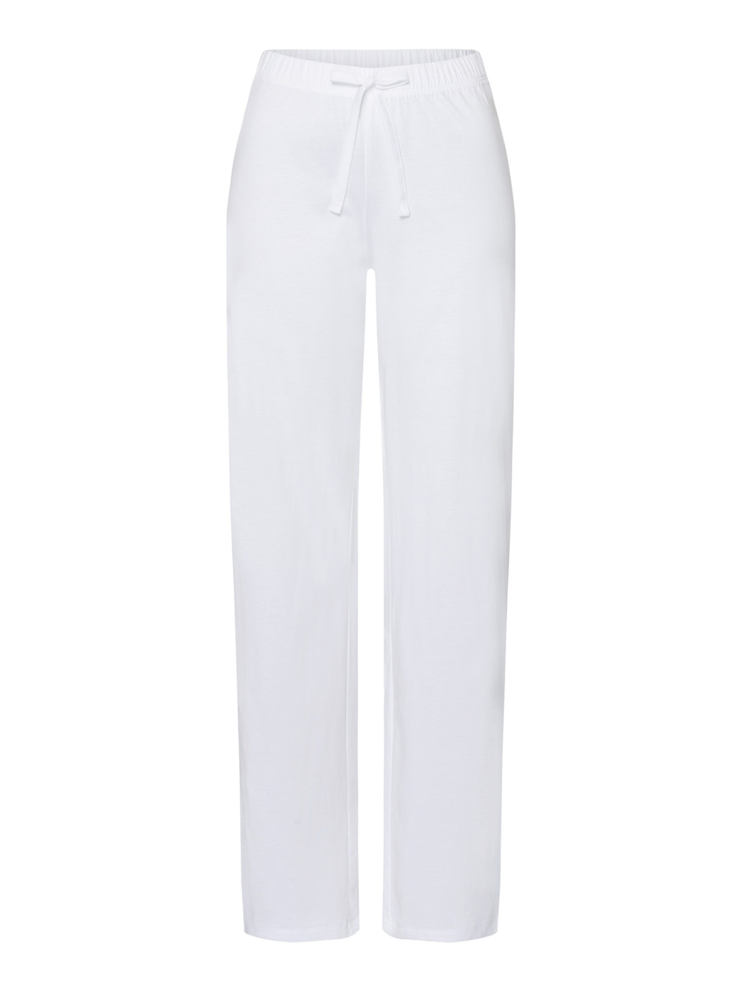 Hanro Pantalon ' Natural Wear ' en blanc, Vue avec produit
