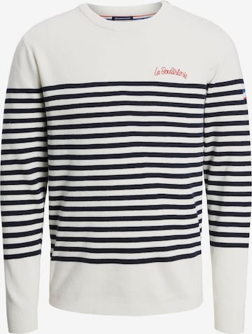 JACK & JONES Sweater 'MARTIN' in White: front