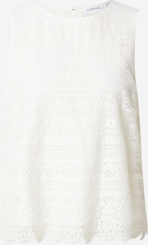 balta COMMA Palaidinė: priekis