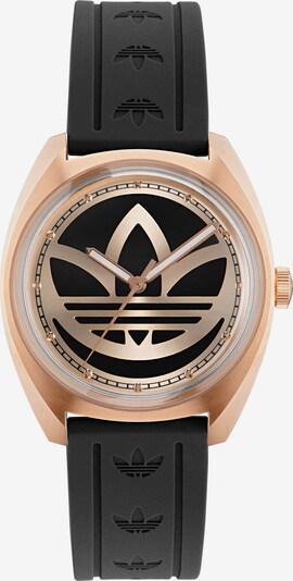 ADIDAS ORIGINALS Analogna ura | rožnato zlata / črna barva, Prikaz izdelka