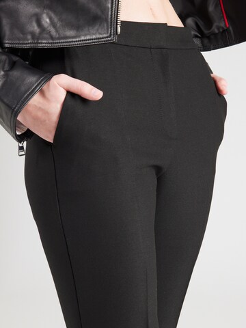 regular Pantaloni con piega frontale 'Timasa1' di BOSS in nero