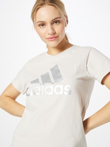 ADIDAS SPORTSWEAR - Camiseta funcional 'Essentials' en blanco