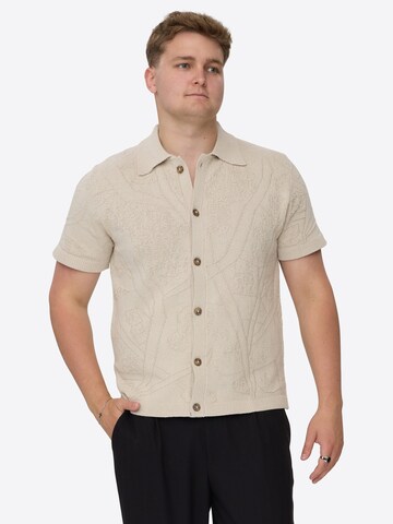 Pull-over 'DXFajra' Dxnmxrk en gris : devant