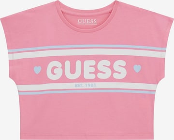 GUESS Shirt in Pink: front