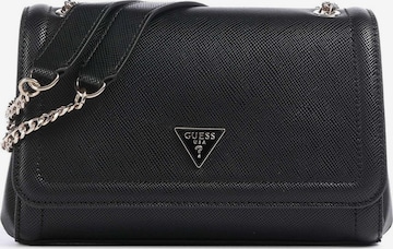 GUESS - Bolso de hombro 'Guess Crossbody Bag Bone' en negro: frente