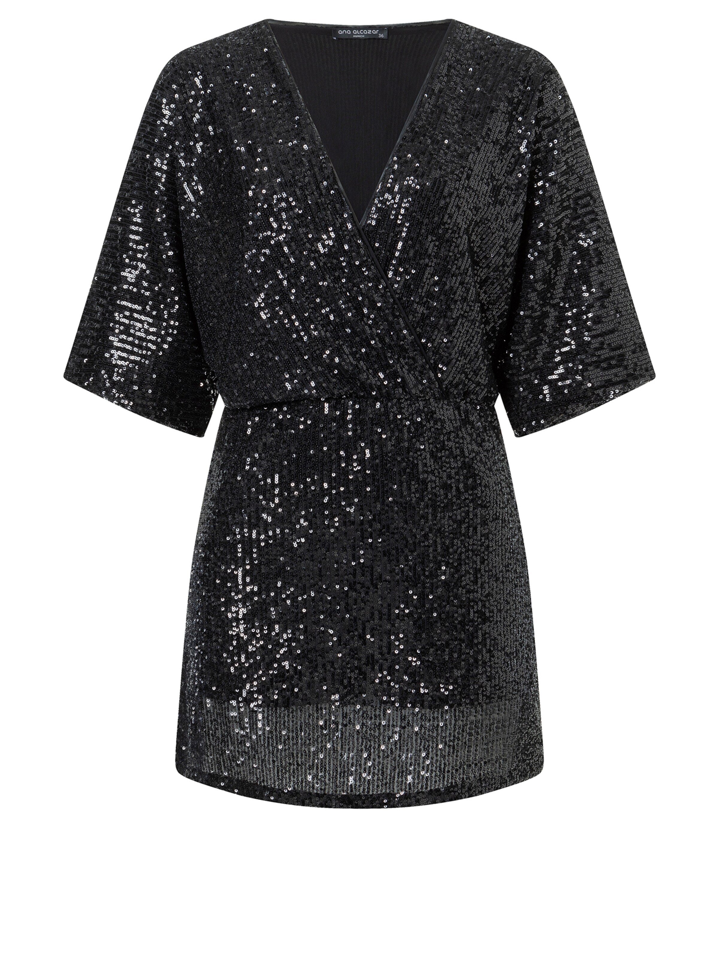 Ana Alcazar Cocktailkleid 'Tafara' in schwarz, Produktansicht