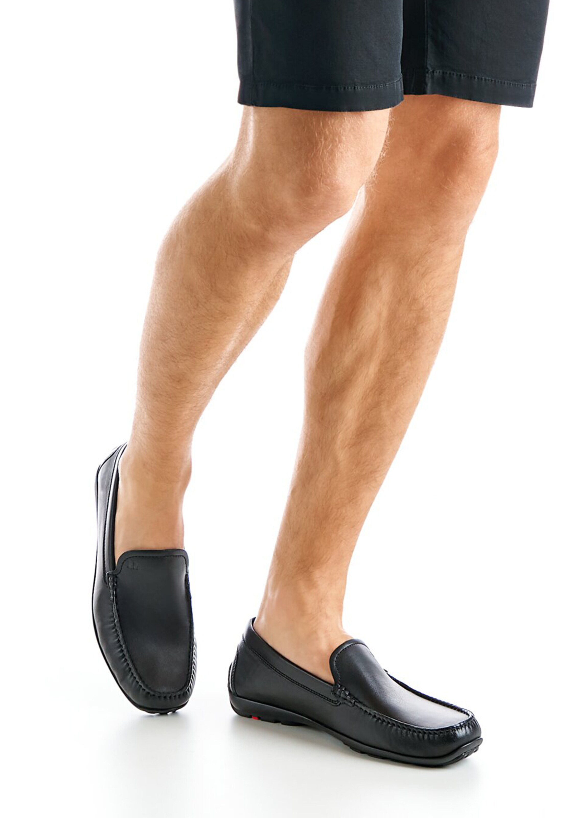 LLOYD Mokassin 'EMILIO' in Schwarz: Vorderseite