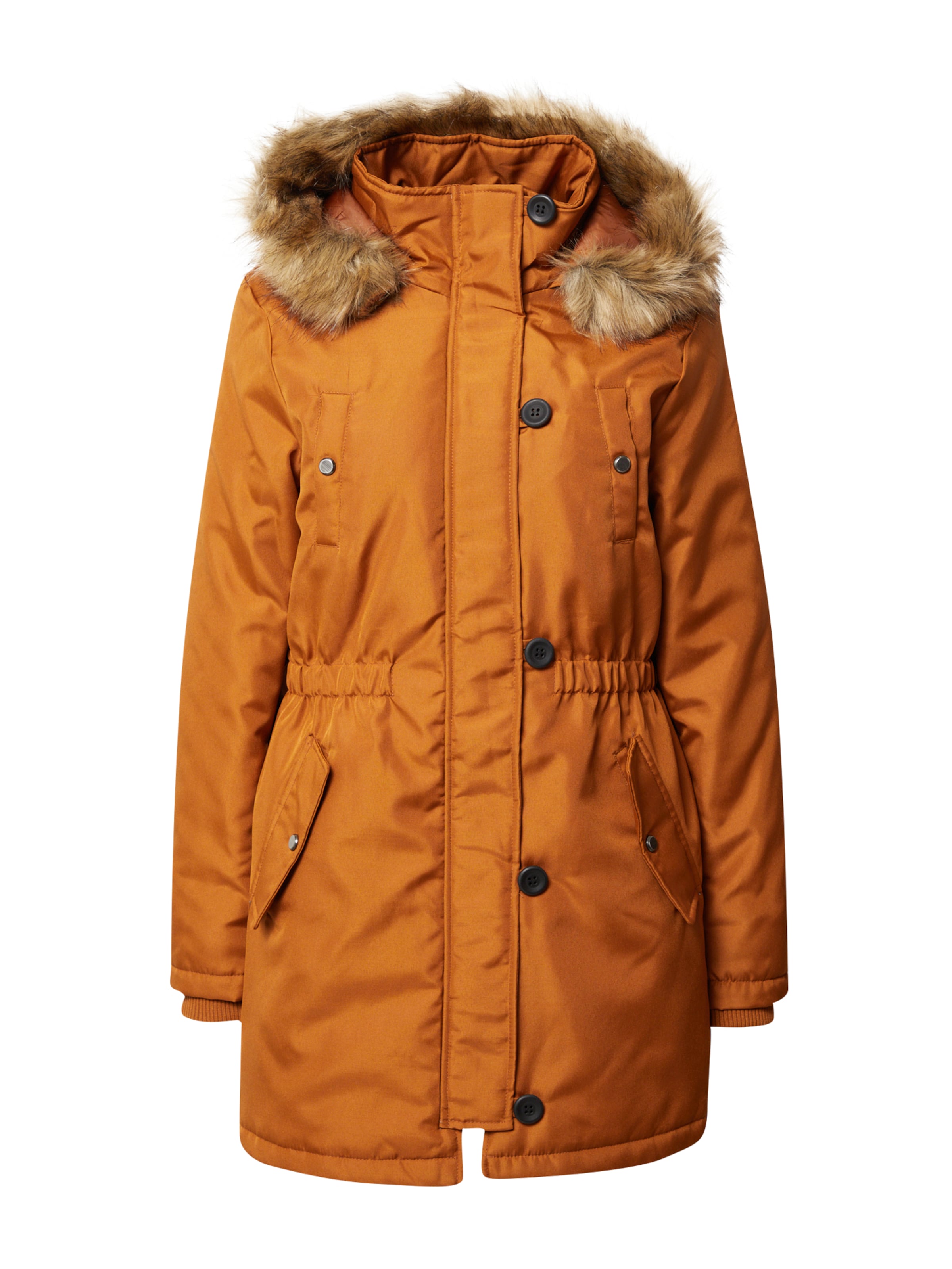 oranžinė ABOUT YOU Demisezoninė parka 'Fanny': priekis