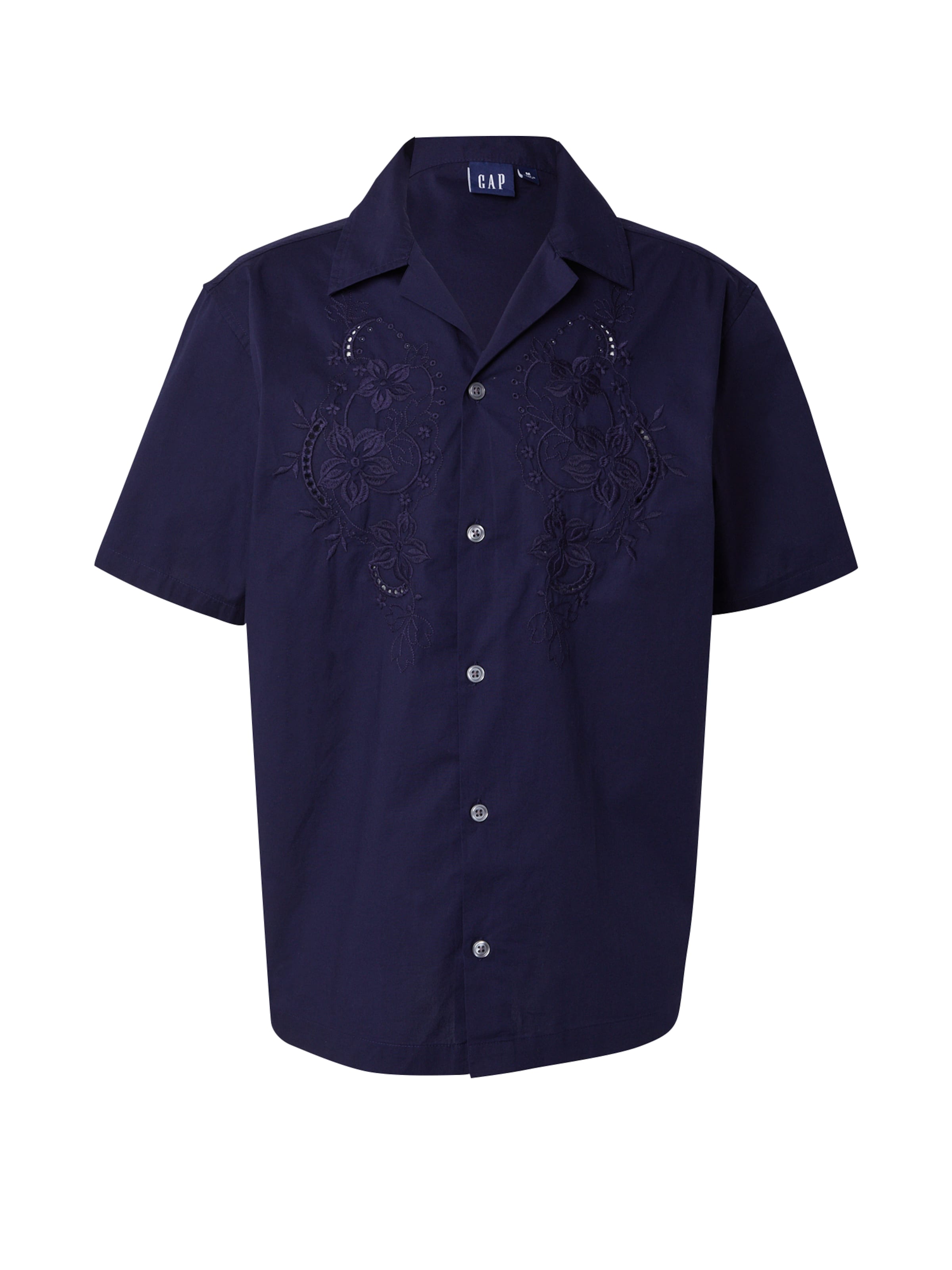 GAP Рубашка в Синий: спереди