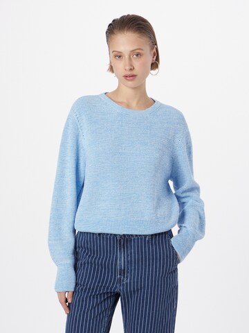 TAIFUN Пуловер в синьо: отпред