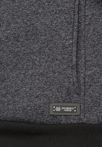 Sweat-shirt CIPO & BAXX en noir