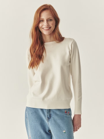 TATUUM Pullover 'FIFER 1' in Weiß: Vorderseite
