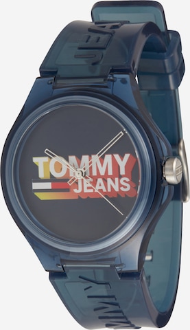 Tommy Jeans Analoog horloge in Blauw: voorkant