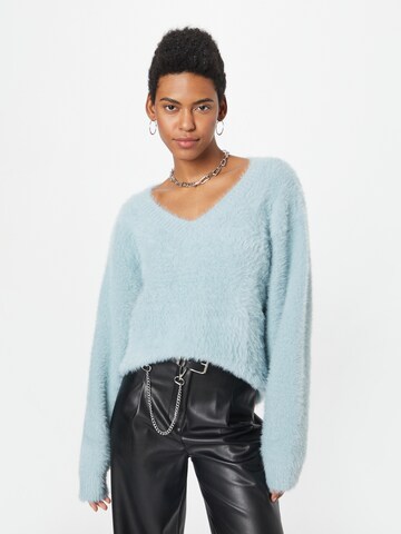 WEEKDAY Sweter 'Cora' w kolorze niebieski: przód