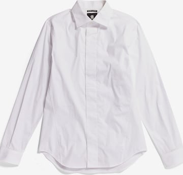 G-Star RAW Slim fit Button Up Shirt in White: front