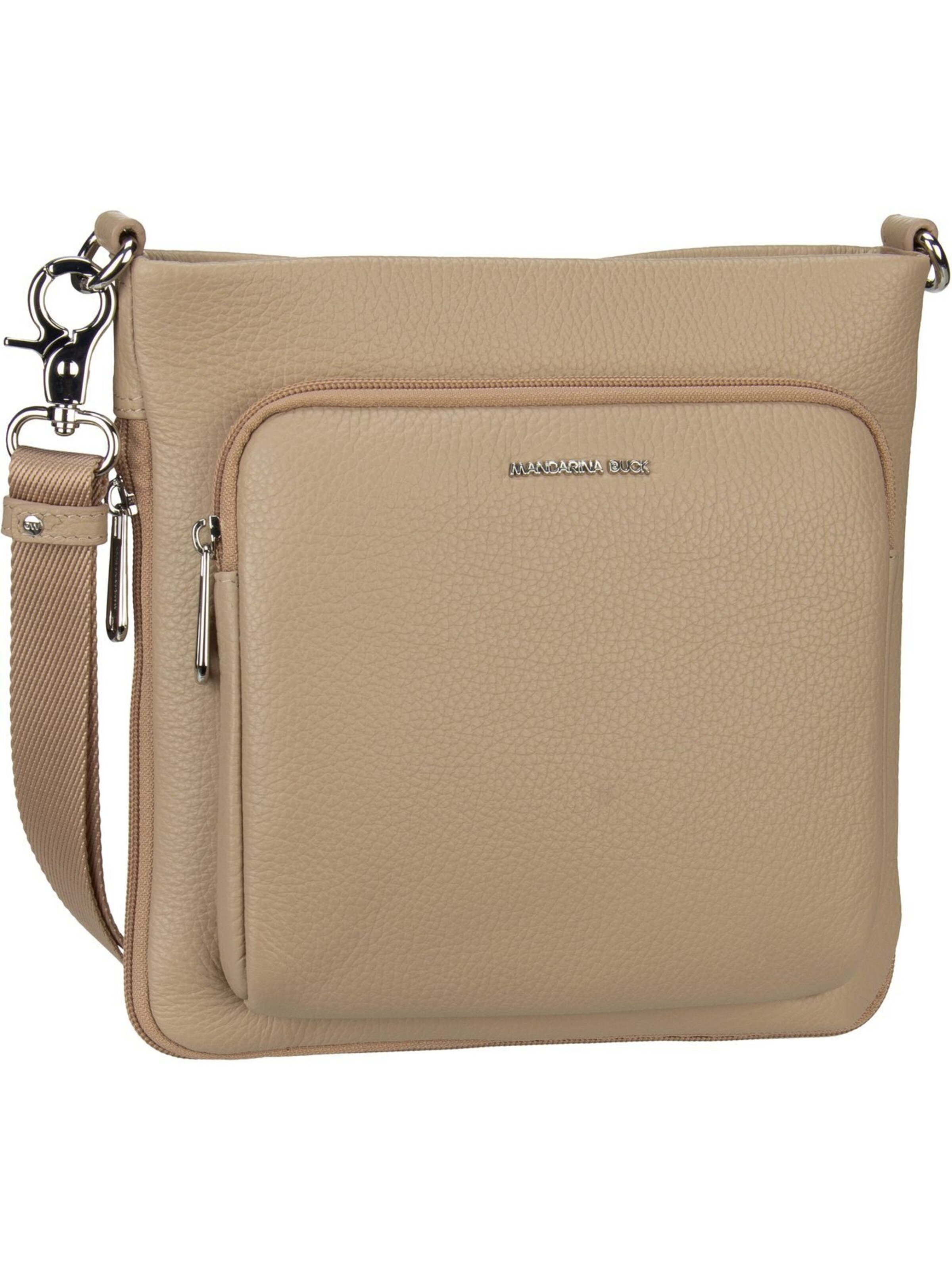 MANDARINA DUCK Crossbody Bag 'Mellow' in Beige: front