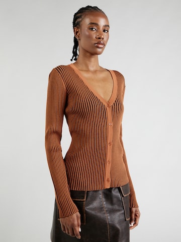 Staud Cardigan 'CARGO' i brun: forside