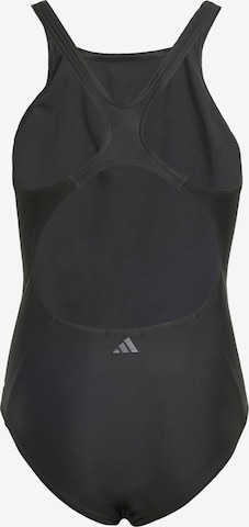 ADIDAS PERFORMANCE Athletic Swimwear 'Big Bars' in Black