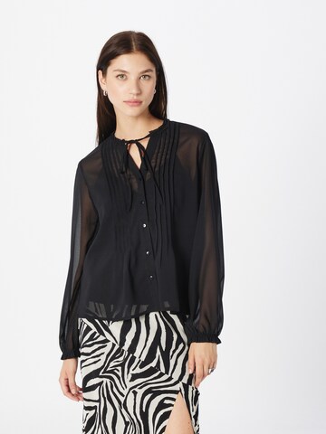 ABOUT YOU Blouse 'Agathe' in Black: front