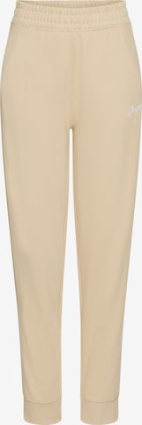 BOSS Tapered Hose in Beige: Vorderseite