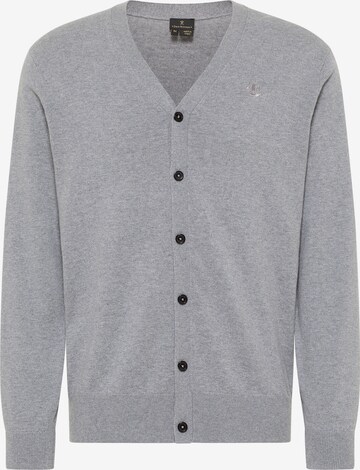 DreiMaster Klassik Knit cardigan in Grey: front