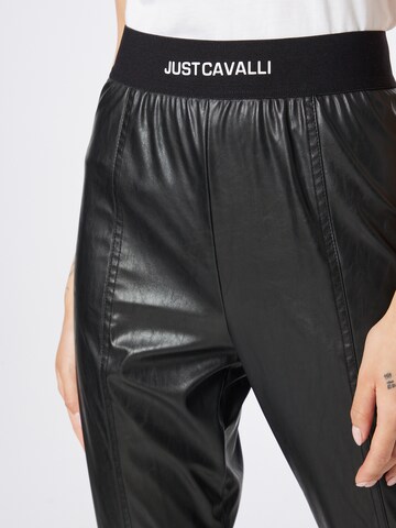 Tapered Pantaloni de la Just Cavalli pe negru