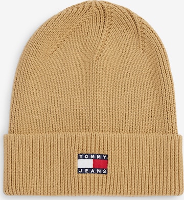 Bonnet 'Heritage' Tommy Jeans en marron : devant