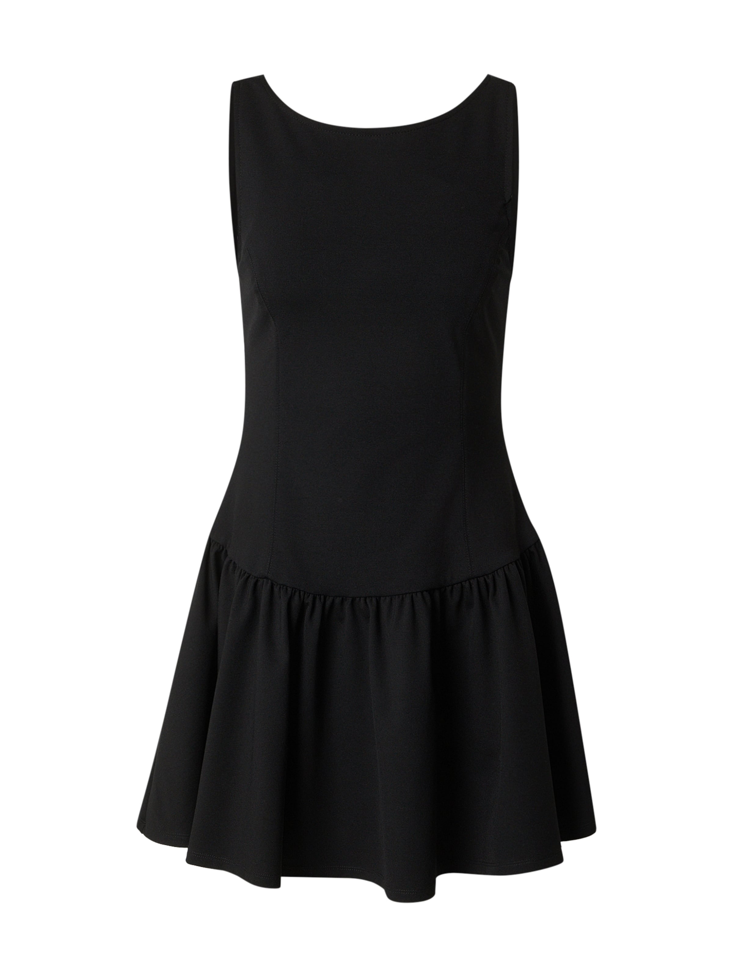 EDITED - Vestido 'Aurora' en negro: frente
