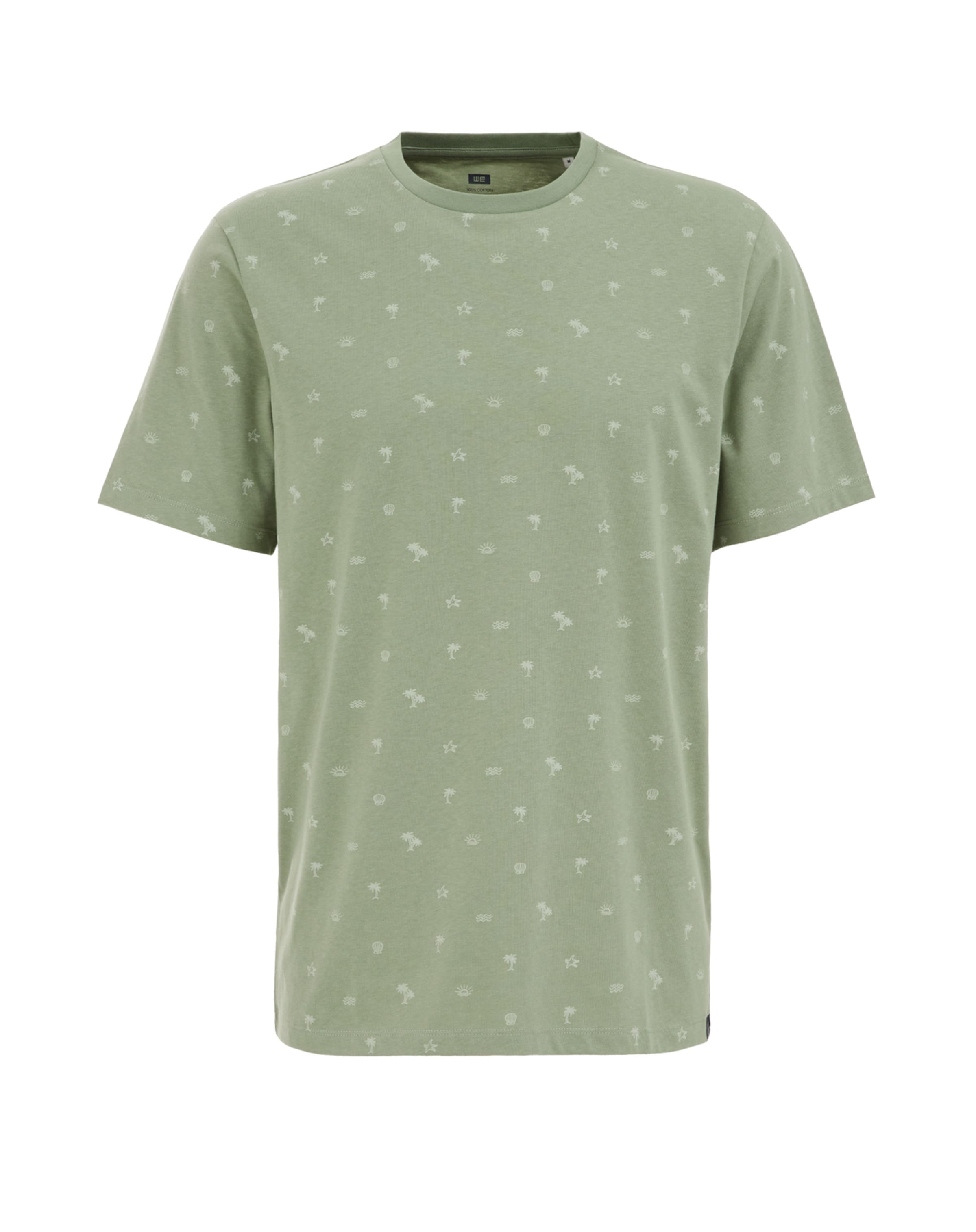 WE Fashion Särk, värv roheline: eest vaates