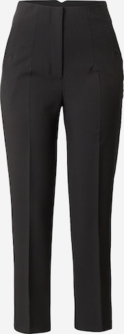 ZABAIONE Pleated Pants 'Jade' in Black: front