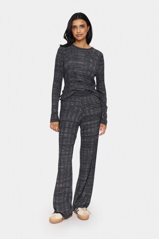 évasé Pantalon 'Gwen' SAINT TROPEZ en gris
