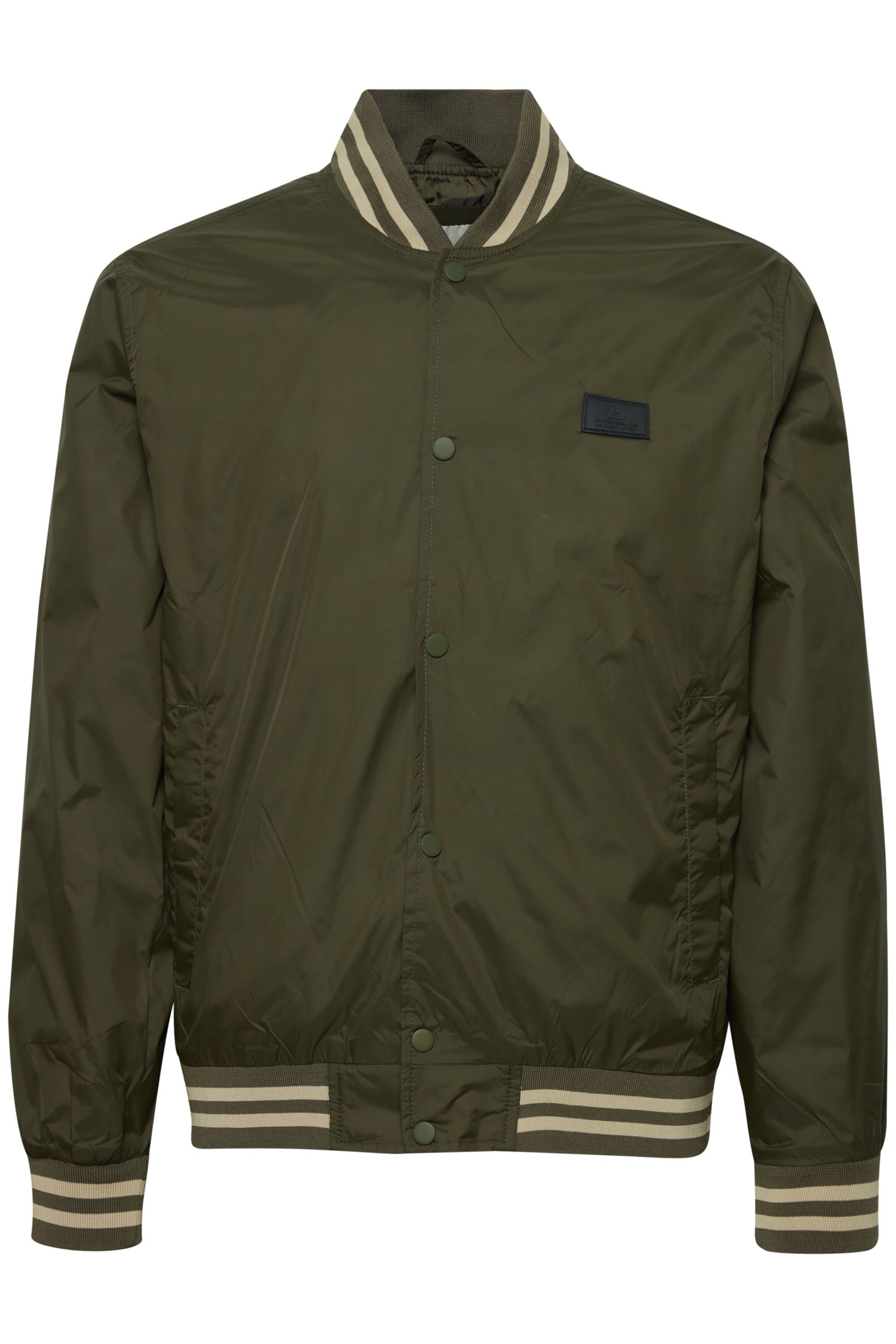 BLEND Collegejacke Bhouterwear in Grün: Vorderseite