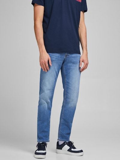 JACK & JONES Džínsy 'Mike' - modrá denim, Model/-ka