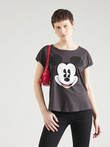 Tricou 'MICKEY' de la ONLY pe gri: față