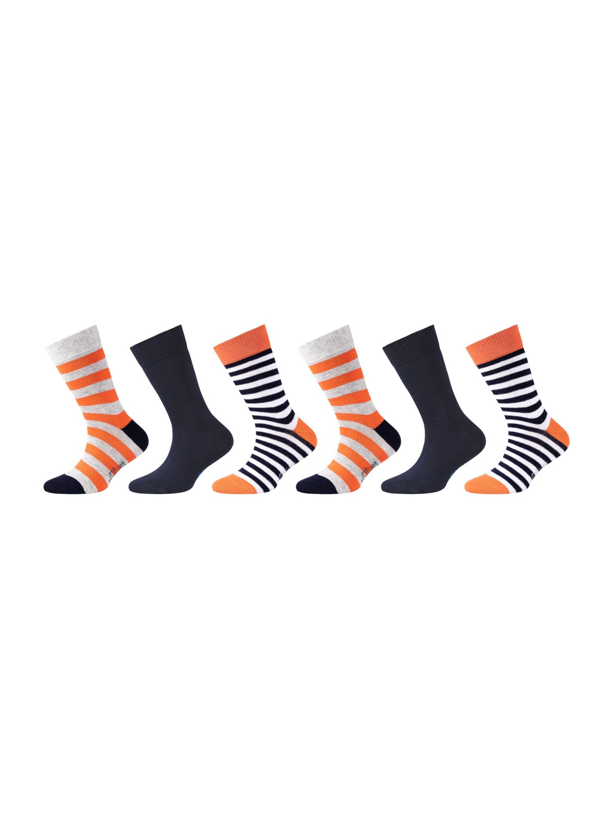 s.Oliver Socken in Blau: Vorderseite