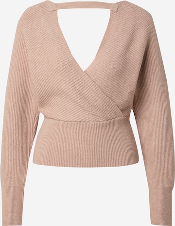 ABOUT YOU Sweater 'Joaline' in Pink: front