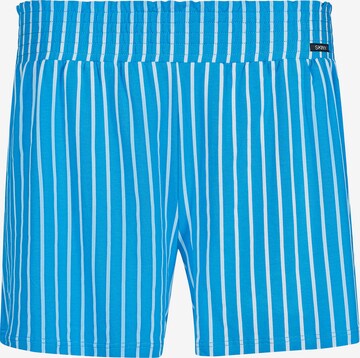 Skiny Regular Trousers in Blue: front