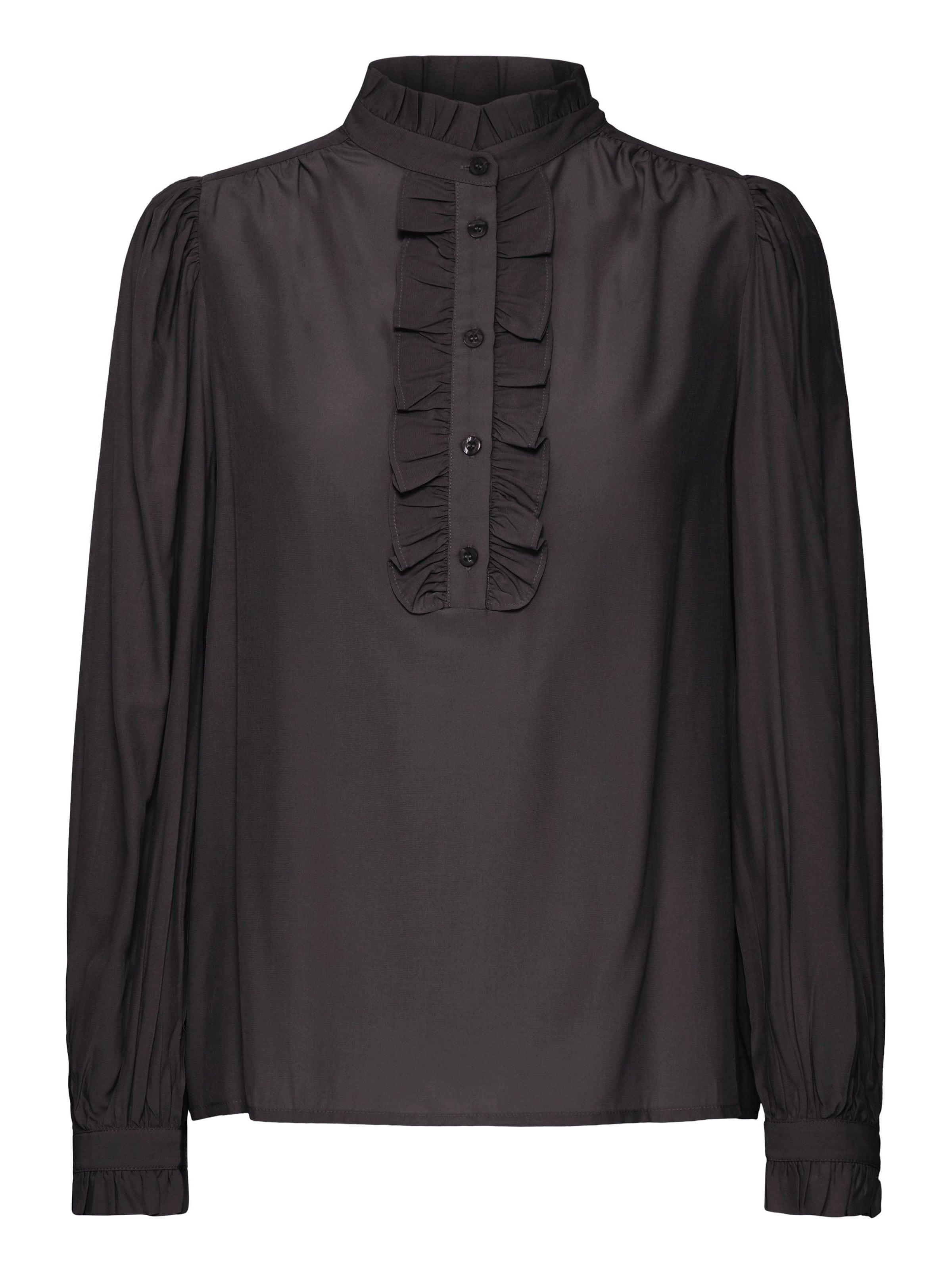 b.young Blouse 'FENJA' in Bruin: voorkant