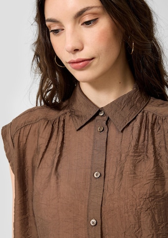 QS Blouse in Brown