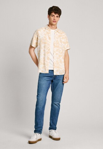 Pepe Jeans Regular Fit Hemd ' MOI ' in Beige