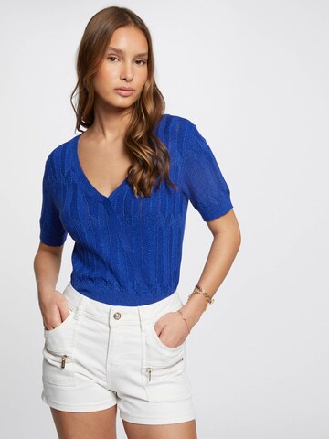 Morgan Sweater in Blue: front