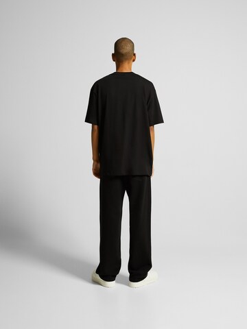 Wide Leg Jean Bershka en noir