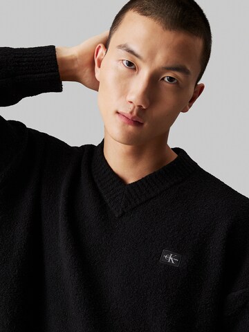 Pull-over Calvin Klein Jeans en noir