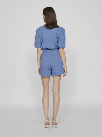 Regular Pantalon VILA en bleu